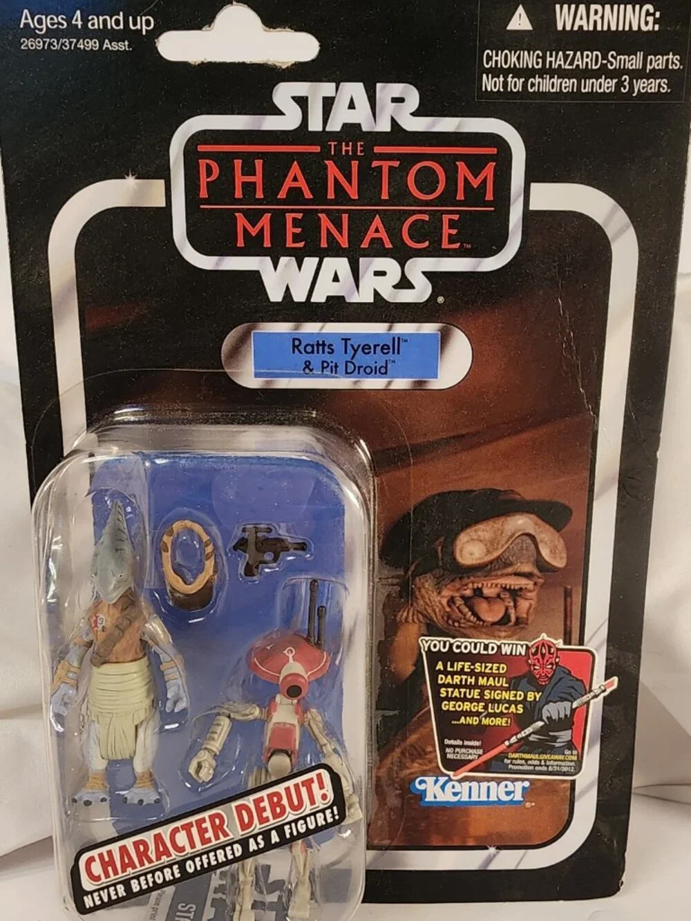 NEW IN BOX Star Wars The Phantom Menace Character Debut!